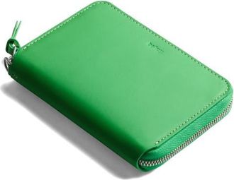 Bellroy Leather RFID Folio Wallet in Neon Green at Nordstrom