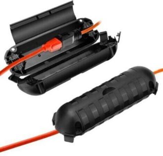 OEM Caja De Enchufe El&eacute;ctrico Impermeable, Paquete De 2 Cajas De Seguridad Para Cables Impermeables Ip54, Caja De Protecci&oacute;n Para Cables De Extensi&oacute;n, Caj