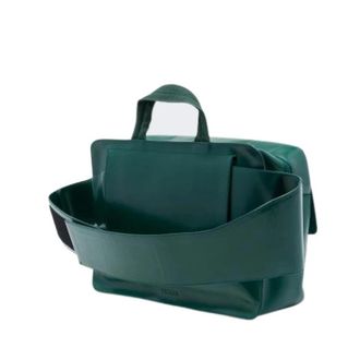 Prada Pre-owned Vintage Heuptas - Dames - Pre-owned - Groen - Maat: ONE Size Zijde