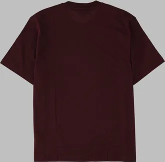 Lacoste Logo-Embroidered Cotton T-Shirt - Brown