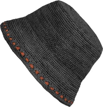 Ibeliv Sopra Bucket Hat - Dames - Hoeden - Zwart - ONE Size - Katoen - Accessoires