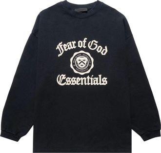 Fear of God FW24 Heavy Long Sleeve T-Shirt Black 125HO242010F