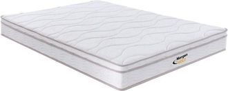 Vente-Unique Materasso matrimoniale francese a molle 3 zone e memory foam 140 x 190 cm - WOLKENTANZ di YSMÉE