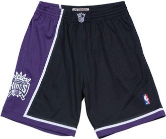 Mitchell & Ness NBA Swingman Shorts Sacramento Kings Road 2000-01 Black Purple SMSHGS18250-SKIBLCK00