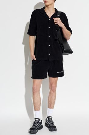 Gallery Dept. Shorts With Logo, Mens, Black