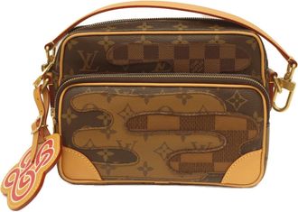 Louis Vuitton Brown Monogram Shoulder Bag (Pre-Owned)