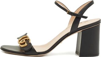 Gucci Sandali GG Marmont - Nero