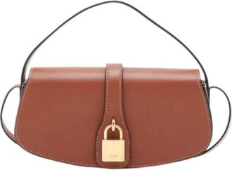 Celine Pre-owned Shoulder Bags, female, Brown, Size: ONE SIZE Pre-owned Vintage Shoulder Bag