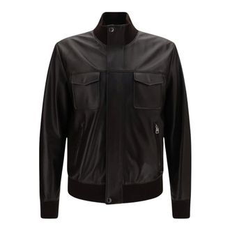 Dolce & Gabbana Giubbotto - male - Dolce & Gabbana - Bomber Jackets - Brown - 2XL - Jackets