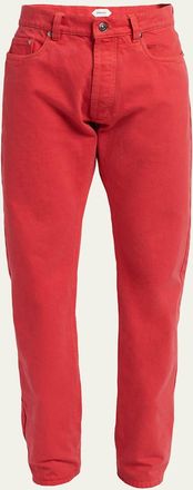 Versace Five-Pocket Straight Jeans