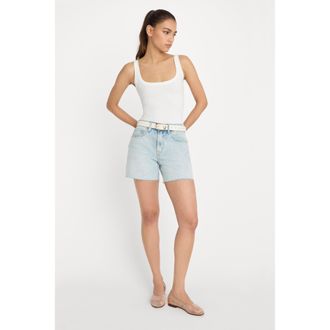 Good American Womens Good Everyday Shorts | Indigo, Size 20 Plus | Good American by Khlo&Egrave; Kardashian