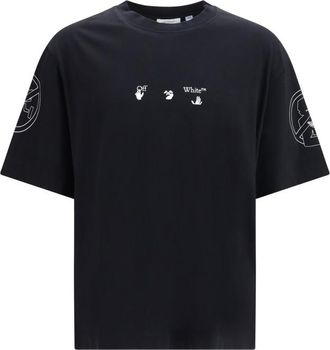 Off-white Black Crew Neck T-Shirt