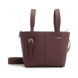 Valextra Handbags, female, Red, Size: ONE SIZE Soft Bucket Micro Bag