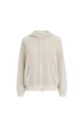Brunello Cucinelli Sparkling net sweatshirt in Oat at Nordstrom, Size Xx-Large Eu
