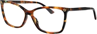 Gucci GG0025O Eyeglasses - Havana