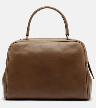 Calvin Klein Bolso bowling America Medium de piel