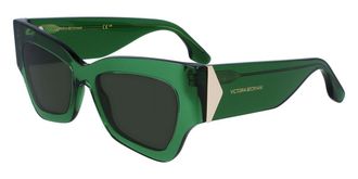 Victoria Beckham VB662S 300 Womens Sunglasses Green Size 52