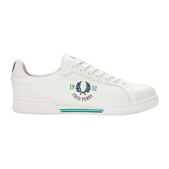 Fred Perry Zapatillas cl&aacute;sicas de tenis de cuero B722 - Shoes - Hombre - Beige - 41 EU