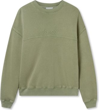 Axel Arigato Gens Washed Sweatshirt - Heren - Sweatshirts - Groen - XS - Katoen - Hoodies & sweatvesten