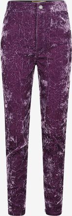 Saint Laurent Leggings aus texturiertem Samt