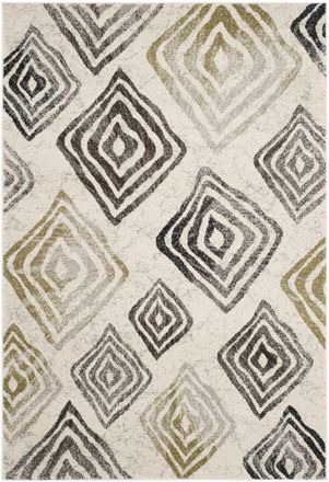 Safavieh Alfombra beige/marr&oacute;n 122 x 170 cm