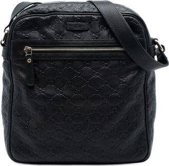 Gucci Pre-owned Gucci Guccissima Crossbody 201448 520981