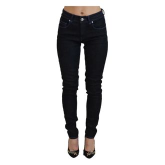 Acht Skinny Jeans, female, Blue, Size: W26 Low Waist Skinny Denim