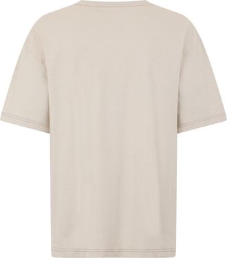 Christophe Lemaire Mens T-Shirt Cotton-Linen Beige T-Shirts And Polos