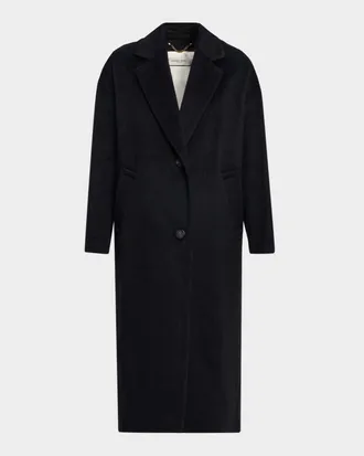 Golden Goose Single-Breasted Cocoon Coat