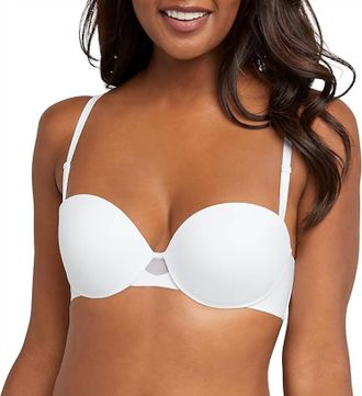 Maidenform Full Coverage Strapless Bra In White
