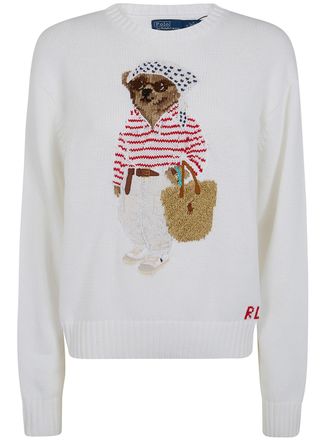 Ralph Lauren Sweater Round Neck Teddy Sweater