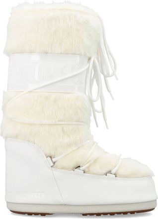 Moon Boot Scarpe scarpature di luna bianca