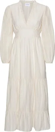 Americandreams Mujer, Vestidos, Beige, Talla: S