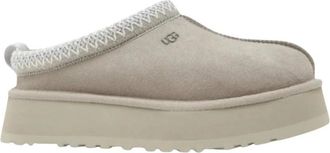 UGG Moderne Pantoffel in Lichtgrijs - Dames - Pantoffels - Grijs - 39 EU - Wol - Schoenen