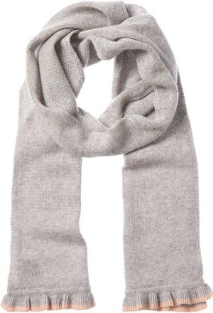 Portolano Ruffled Cashmere Scarf