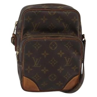Louis Vuitton Pre-owned Canvas Cross Body Tas - Dames - Pre-owned - Bruin - Maat: ONE Size