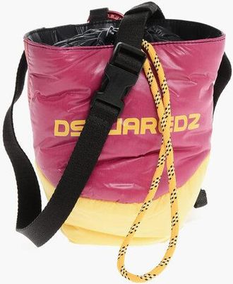 Dsquared2 Nylon Magnesite Bag with Carbiner size Unica