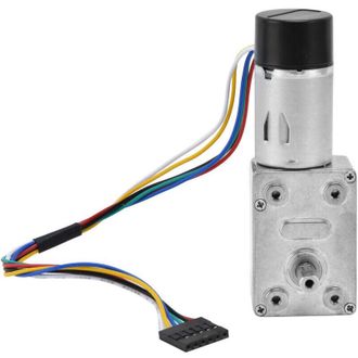 OEM Motorreductor De Cc De 15 Mm Con Doble Eje Y Codificador Jgy-370dc6v 10rpm