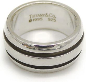 Tiffany & Co. Silver Silver 925 Band Ring (Pre-Owned)