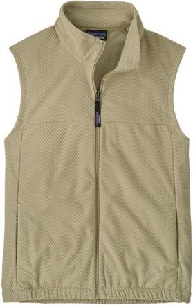 Patagonia Textured Fleece Vest Fleecegilet f&uuml;r Herren | beige