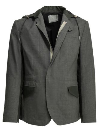 sacai X Nylon-blazer