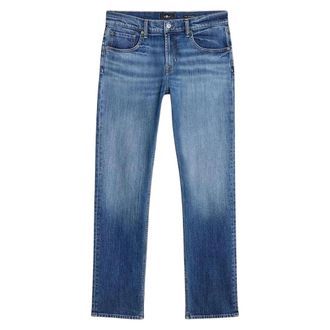 7 For All Mankind Straight Jeans, male, Blue, Size: W28 The Straight Spectrum