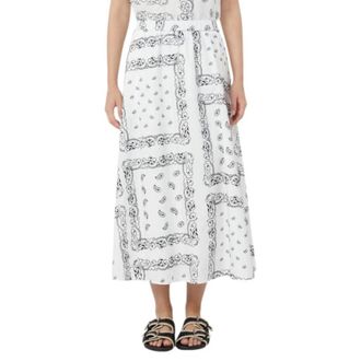 Max Mara Midi Skirts, female, Multicolor, Size: XS Caravan Skirt