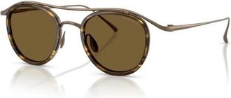 Giorgio Armani Ar 6179T Zonnebril - Heren - Zonnebrillen - Geel - 46 MM - Accessoires