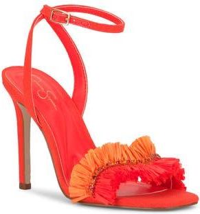 Jessica Simpson Omiena Ankle Strap Sandal in Orange 01 at Nordstrom Rack, Size 7.5