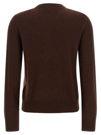 Ballantyne Diamond Intarsia Cashmere Sweater - Brown
