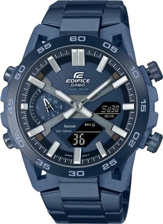 Casio Edifice Sospensione Mens Blue Watch ECB-2000CB-2AEF Stainless Steel - One Size