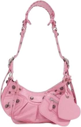 Balenciaga Pre-owned Shoulder Bags, female, Pink, Size: ONE SIZE Pre-owned Leather balenciaga-bags