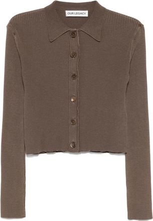 Our Legacy Cardigan Mazzy - Marrone