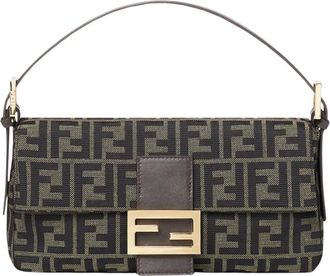 Fendi Dames, Tassen, Bruin, Maat: ONE Size
